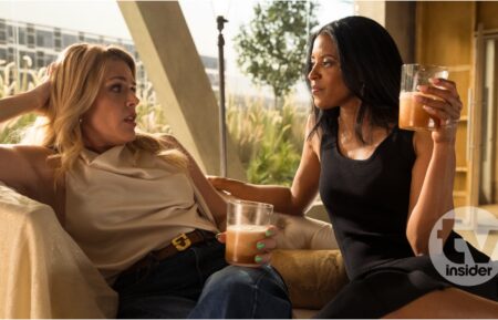 Busy Philipps and Renee Elise Goldsberry Cupertino (1)