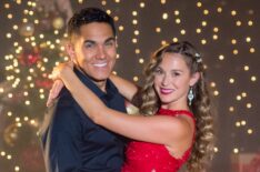 Carlos PenaVega and Alexa PenaVega, 'Enchanted Christmas,' Hallmark Channel movie, 2017.