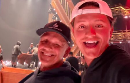 Connor Wood and dad Pete on 'Dancing With the Stars'