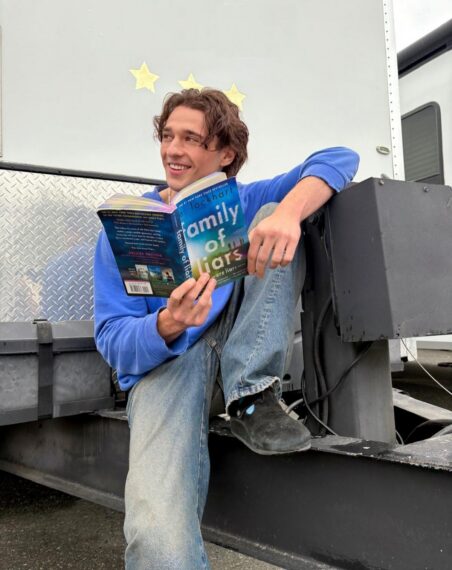 Costa D'Angelo on set of 'We Were Liars'