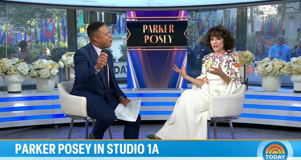 Craig Melvin and Parker Posey, 'Today' NBC, October 28, 2026.