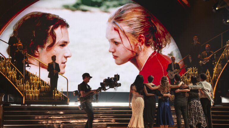 ‘DWTS’: Julia Stiles Got Michelle Williams’ Approval for Emotional Heath Ledger Tribute