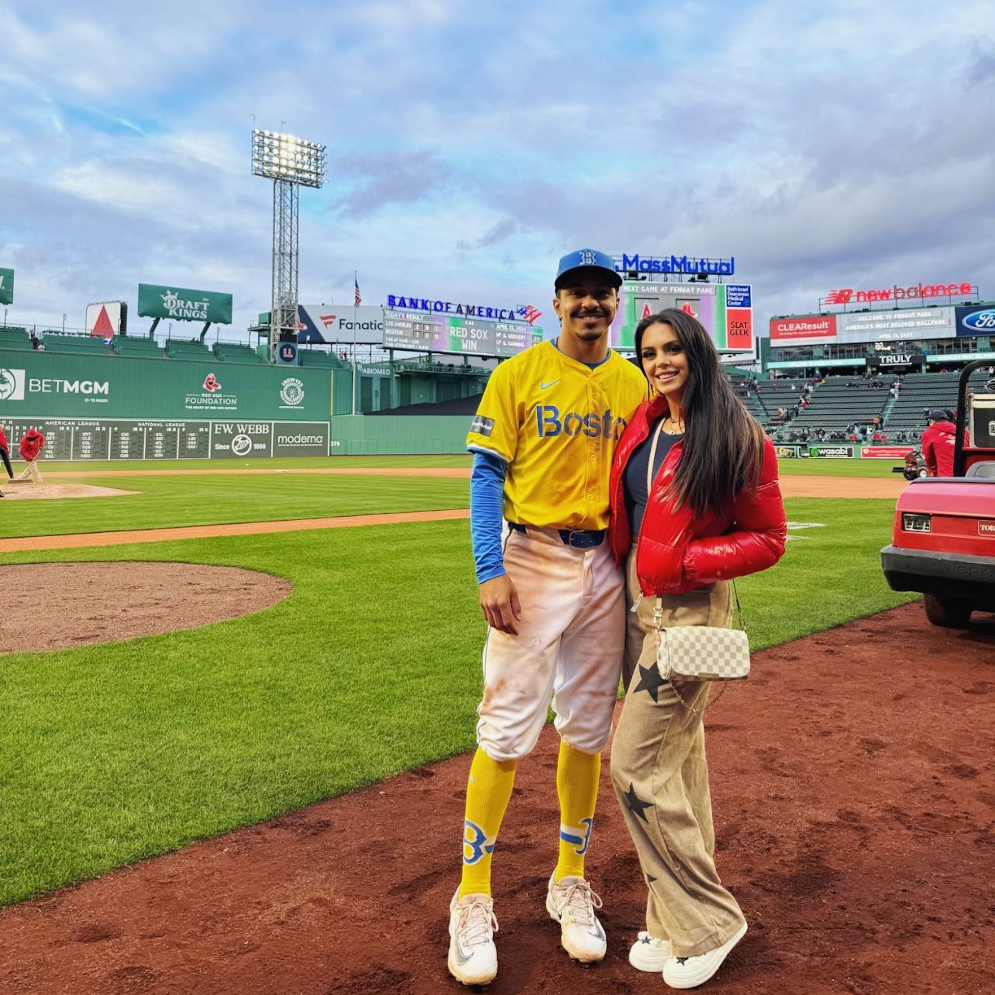 David Hamilton and girlfriend