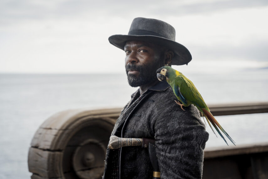 Picture Shows (L-R): Long John Silver played by (DAVID OYELOWO)