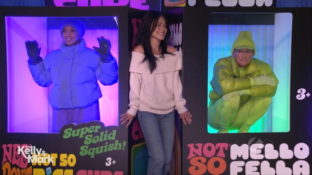 Déjà Vu, Kelly Ripa, and Michael Gelman, 'Live With Kelly and Mark' Halloween 2026 episode tease, shown on October 26, 2026.