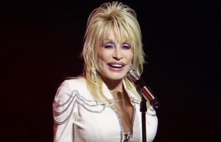 Dolly Parton speaks onstage during Kicking Off CMA Fest: A Special Conversation With Dolly Parton Hosted By Rachel Smith at Music City Center on June 06, 2024 in Nashville, Tennessee.