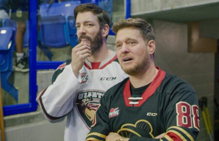 Drew Scott and Michael Bublé, 'Hometown Giants' Season 1, Prime Video, October 16, 2026.