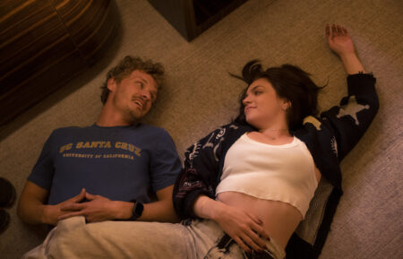 "A.J. & Buddy" -- Coverage of the CBS Original Series CUPERTINO, scheduled to air on the CBS Television Network. Pictured (L-R): Ben Cook as A.J. Cutter and Ella Stiller as Christy Palladino. Photo: Elizabeth Fisher/CBS ©2026 CBS Broadcasting, Inc. All Rights Reserved.