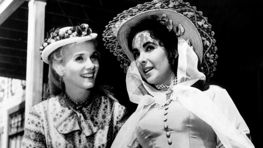 Eva Marie Saint and Elizabeth Taylor, 'Raintree Country,' 1957.