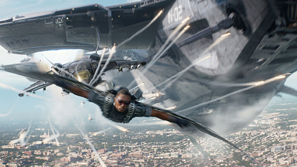 CAPTAIN AMERICA: THE WINTER SOLDIER, Anthony Mackie, 2014, ©Walt Disney Company/courtesy Everett Collection