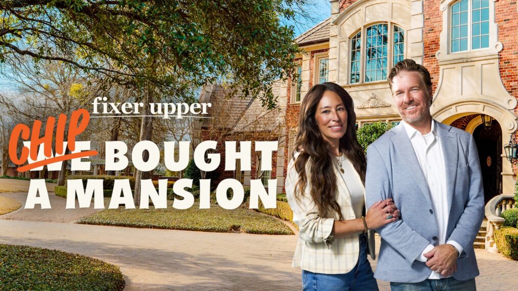 Joanna Gaines and Chip Gaines, 'Fixer Upper: Chip Bought a Mansion,' Season 1, Magnolia Network and HGTV, premieres December 27, 2026.