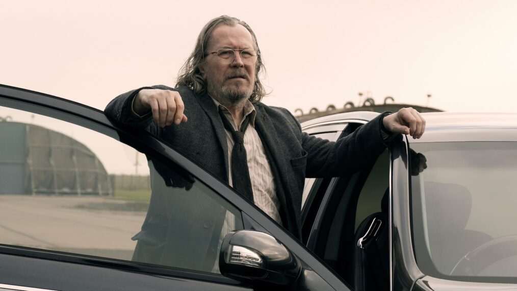 Gary Oldman, 'Slow Horses,' Season 6, Episode 6, Apple TV, October 21, 2026.