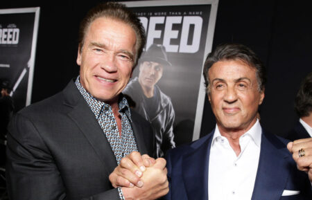Arnold Schwarzenegger and Sylvester Stallone