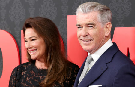 Pierce Brosnan and his wife Keely