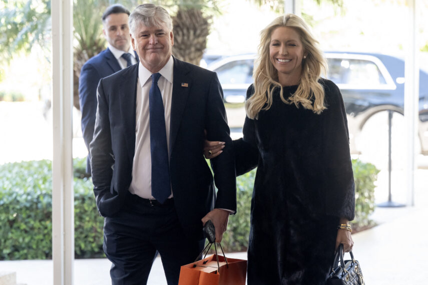 Sean Hannity and Ainsley Earhardt,