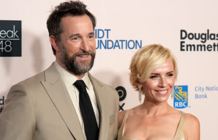 Noah Wyle and Sara Wyle