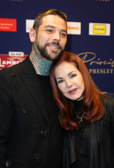 Priscilla Presley and her son Navarone Garibaldi Garcia