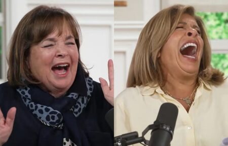 Ina Garten and Hoda Kotb on the September 23, 2026, episode of Kotb's Making Space podcast.