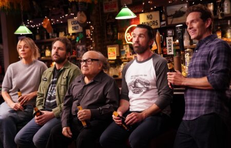 Kaitlin Olson, Charlie Day, Danny DeVito, Rob Mac, and Glenn Howerton, 'It's Always Sunny in Philadelphia,' Season 18, Episode 6, September 14, 2026.