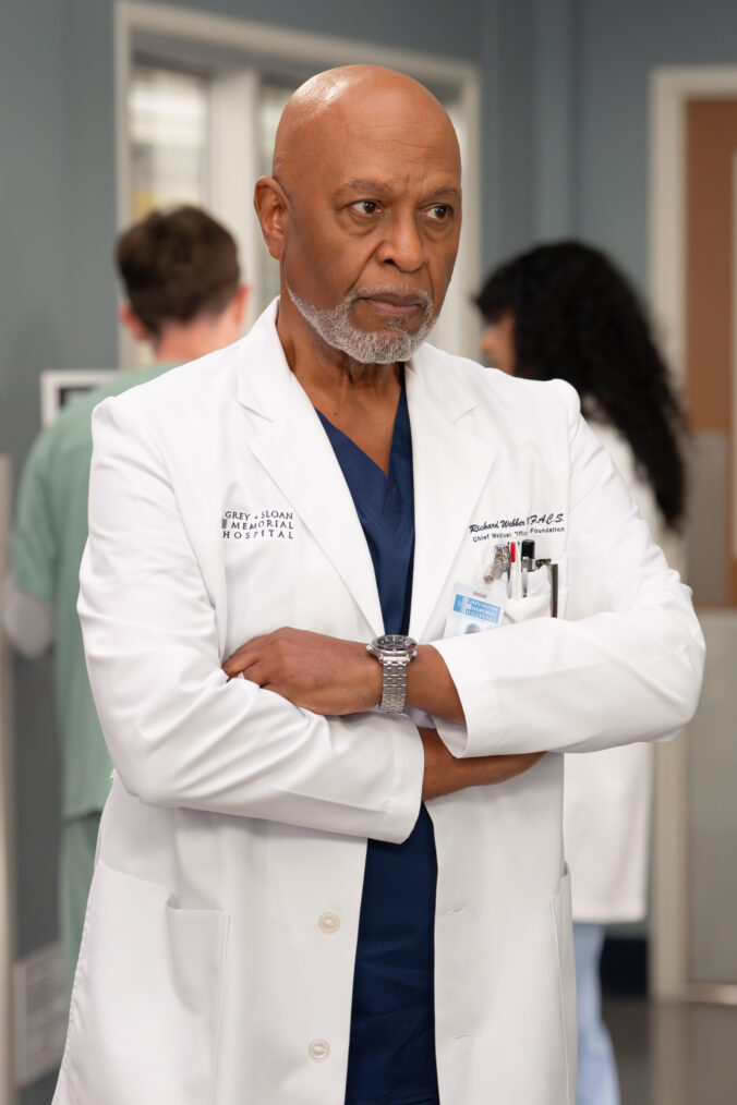 GREY’S ANATOMY - “It’s All Wrong, but It’s All Right” - As Blue fights to reclaim his place at Grey Sloan, Jo is pulled from motherhood back into the OR. Jules and Winston’s relationship remains strained, and Bailey struggles to find her footing as a student. THURSDAY, OCT. 29 (10:00-11:00 p.m. EDT) on ABC. (Disney/Eric McCandless) JAMES PICKENS JR.
