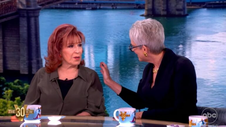 Jamie Lee Curtis Repeatedly Interrupts ‘The View’ to Check on Injured Joy Behar