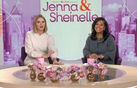 Jenna Bush Hager and Sheinelle Jones on the October 26, 2026, episode of NBC's 'Today With Jenna & Sheinelle.'