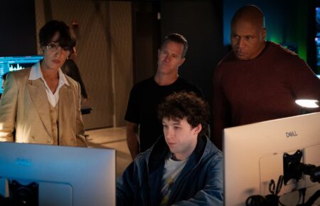 Jennifer Beals, Scott Caan, LL Cool J, and Devin Druid, 'NCIS: New York,' Season 1, Episode 1, CBS, premieres October 6, 2026.