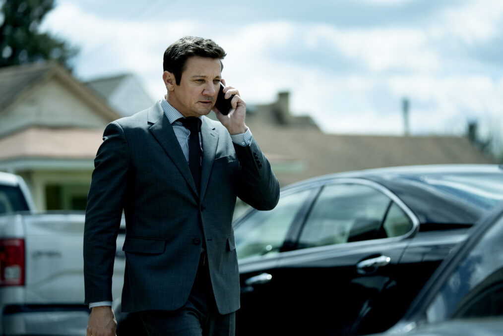 Jeremy Renner as Mike McLusky in Mayor of Kingstown season 5, streaming on Paramount+, 2027. Credit: Jeremy Parsons/Paramount+