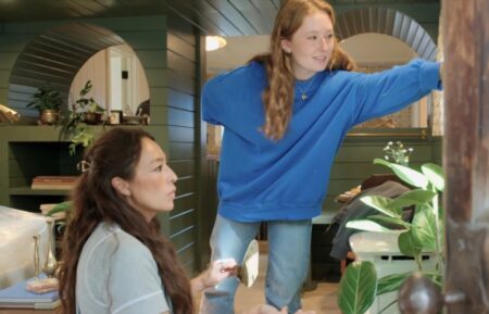 Joanna Gaines and Ella Gaines, 'Fixer Upper: Colorado Mountain House,' Season 1, Episode 3, Magnolia Network and HGTV, December 23, 2025.
