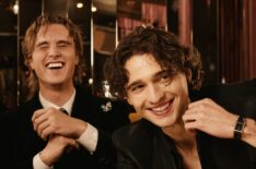 Joseph Zada and Costa D'Angelo attend the East of Eden Premiere
