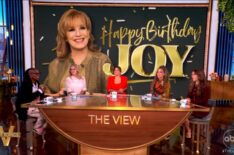 'The View' Hosts Celebrate Joy Behar's Birthday Amid Injury-Related Absence
