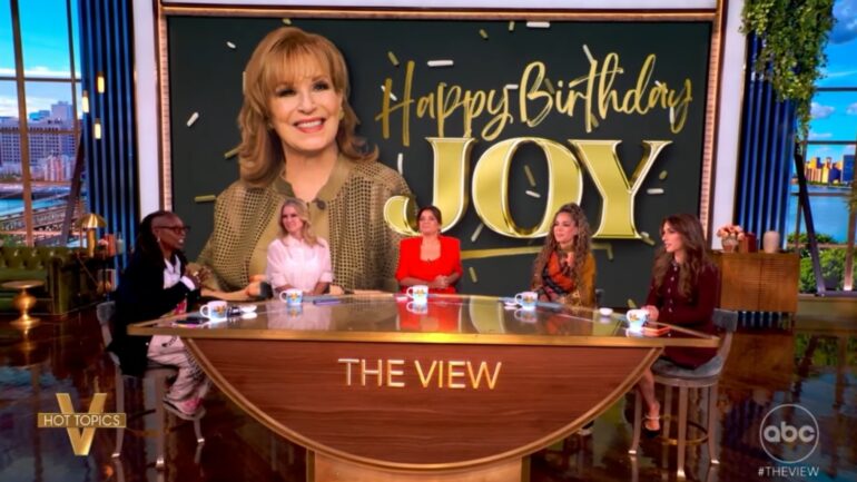 ‘The View’ Hosts Celebrate Joy Behar’s Birthday Amid Injury-Related Absence