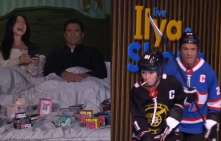 Kelly Ripa and Mark Consuelos, 'Live With Kelly and Mark' Halloween 2026 episode tease, shown on October 26, 2026.