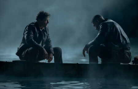 Kyle Chandler and Aaron Pierre in Lanterns