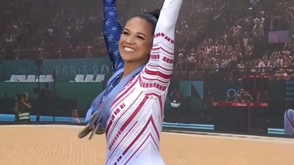 Laura Jarrett as Simone Biles, 'Today' Halloween, October 30, 2026.