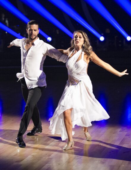 Mark Ballas and Alexa PenaVega, 'Dancing With the Stars,' Season 21, Episode 4, ABC, September 21, 2015.