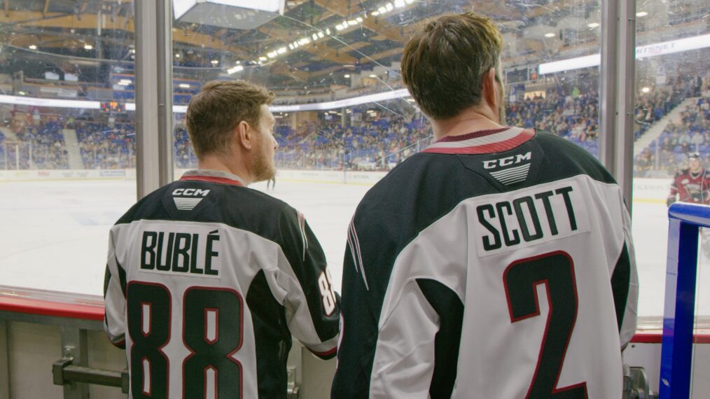 Michael Bublé and Drew Scott, 'Hometown Giants' Season 1, Prime Video, October 16, 2026.