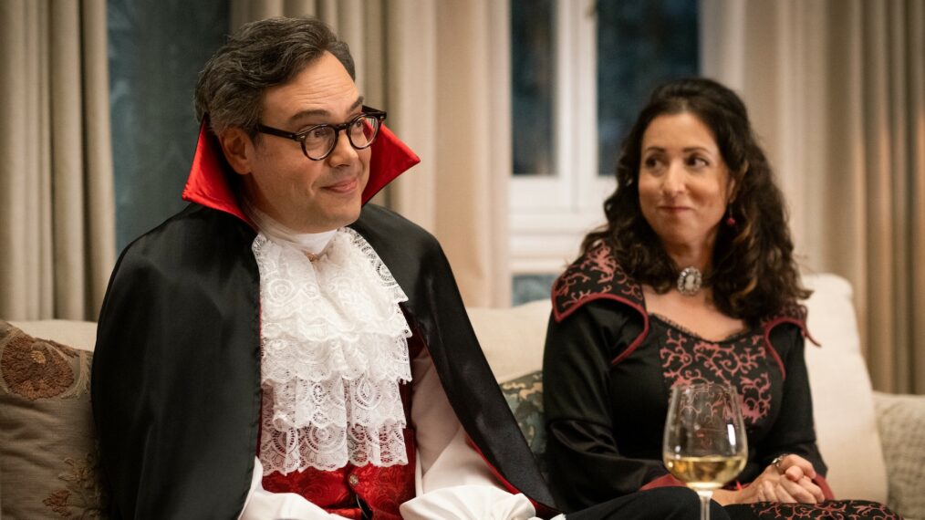 Nelson Franklin and Nadine Djoury, 'Eternally Yours,' Season 1, Episode 4, CBS, October 29, 2026.