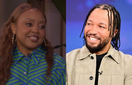 Quinta Brunson on the October 19, 2026, episode of 'Live With Kelly and Mark'; Jalen Brunson on the September 21, 2026, episode of 'Tamron Hall.'