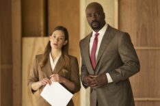 Rachel Keller and Mike Colter, 'Cupertino' Season 1, CBS, premieres October 8, 2026.