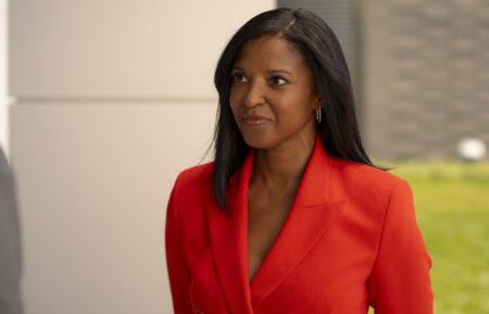"Juno" -- Coverage of the CBS Original Series CUPERTINO, scheduled to air on the CBS Television Network. Pictured: Reneé Elise Goldsberry as Nichole Ferebee. Photo: Elizabeth Fisher/CBS ©2026 CBS Broadcasting, Inc. All Rights Reserved.