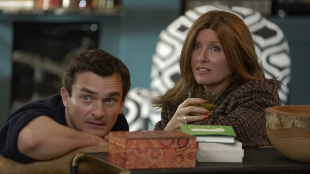 Rupert Friend and Sharon Horgan, 'Youth,' Season 1, Episode 6, HBO, October 18, 2026.