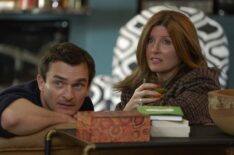 Rupert Friend and Sharon Horgan, 'Youth,' Season 1, Episode 6, HBO, October 18, 2026.
