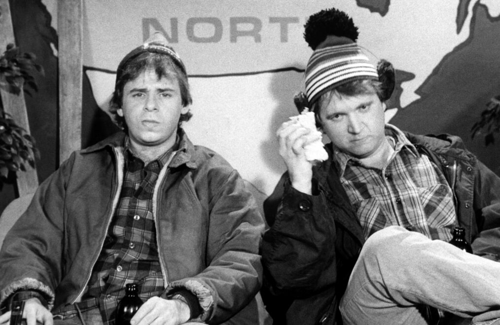 SCTV NETWORK 90, Rick Moranis, Dave Thomas, 'The Great White North', 1981-83. © Old Firehall Prod. / Courtesy: Everett Collection