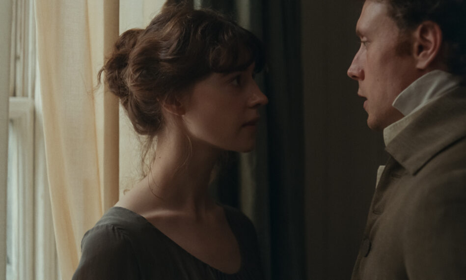 Daisy Edgar-Jones as Elinor Dashwood and George MacKay as Edward Ferrars — 'Sense and Sensibility'