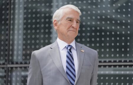 Sam Waterston, 'Line of Fire,' Season 1, Episode 5, NBC, October 19, 2026.