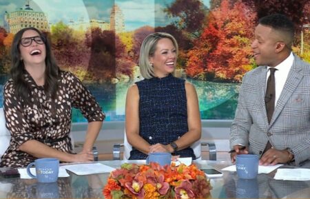 Savannah Sellers, Dylan Dreyer, and Craig Melvin on the third hour of 'Today,' NBC, October 9, 2026.