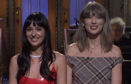 Taylor Swift and Dakota Johnson