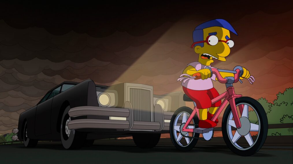 THE SIMPSONS, Millhouse Van Houten (right), 'Treehouse of Horror XXIV', (Season 25, ep. 2502, aired Oct. 6, 2013). TM and Copyright © 20th Century Fox Film Corp. All rights reserved.