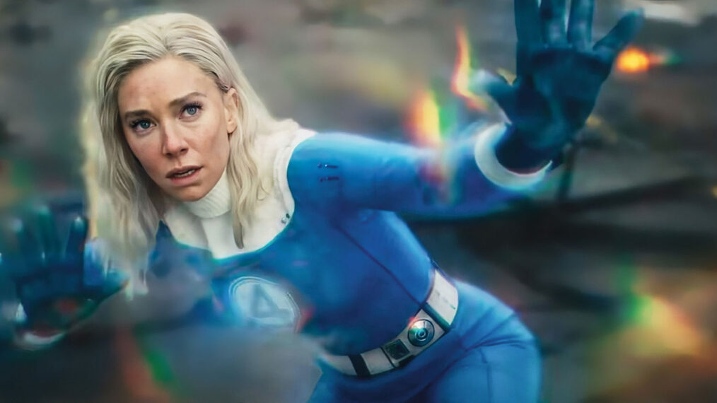 THE FANTASTIC FOUR: FIRST STEPS, (aka THE FANTASTIC FOUR), Vanessa Kirby as Sue Storm / Invisible Woman, 2025. © Marvel / © Walt Disney Studios Motion Pictures / Courtesy Everett Collection